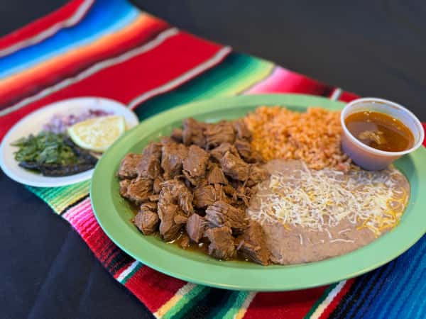 #4 Birria Plate
