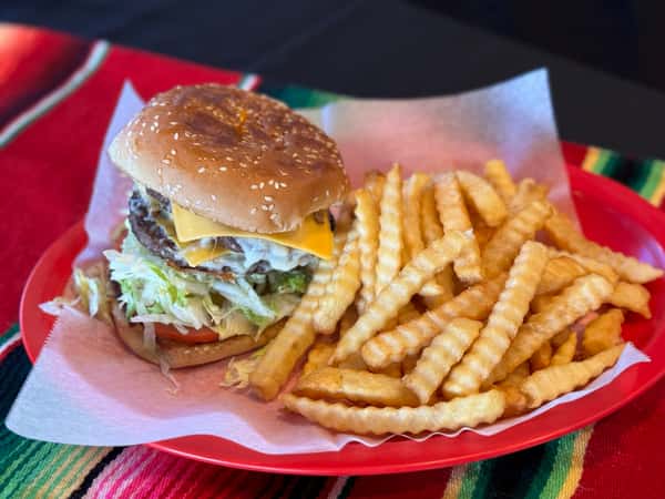 #B Double Cheeseburger