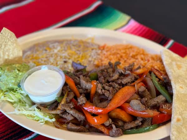 #10 Fajitas Plate