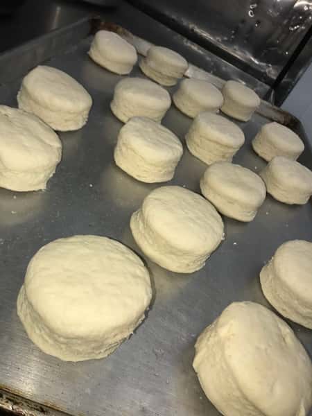 biscuits ready for oven