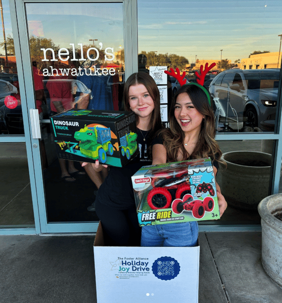 Holiday Toy Drive Local Restaurant