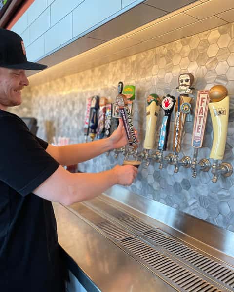 beers on tap
