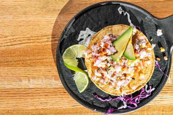 Shrimp Tostada