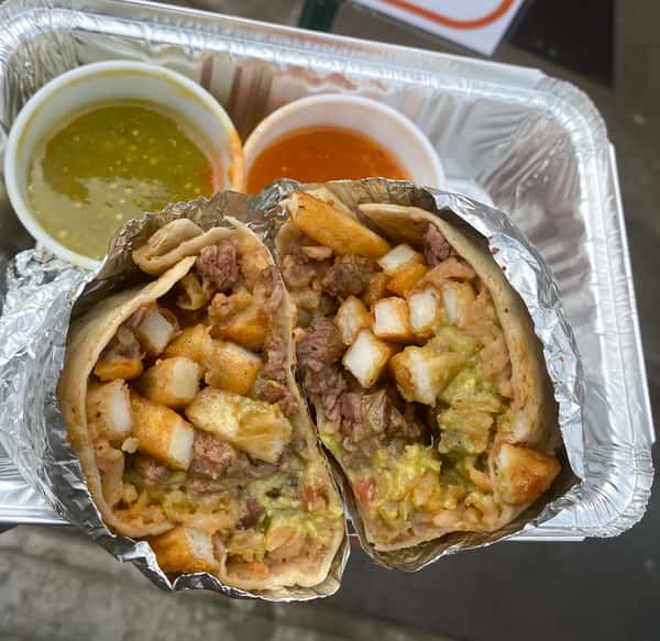 Los Dos Cali Burrito