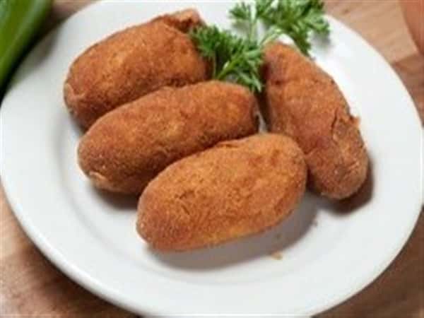 Croquetas de Jamon. Ham croquettes