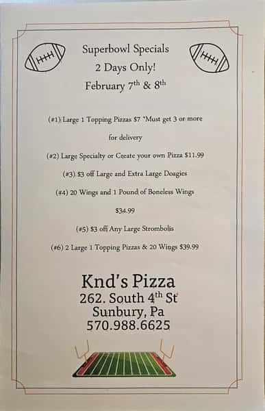 2026 superbowl specials