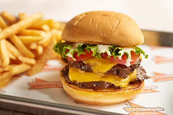 double cheeseburger