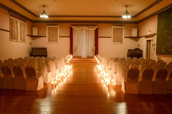 wedding setup