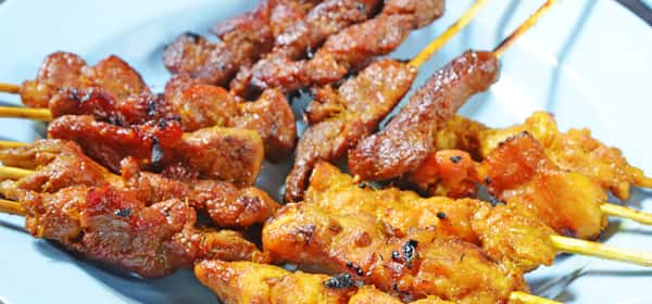 Beef or Chicken Satay