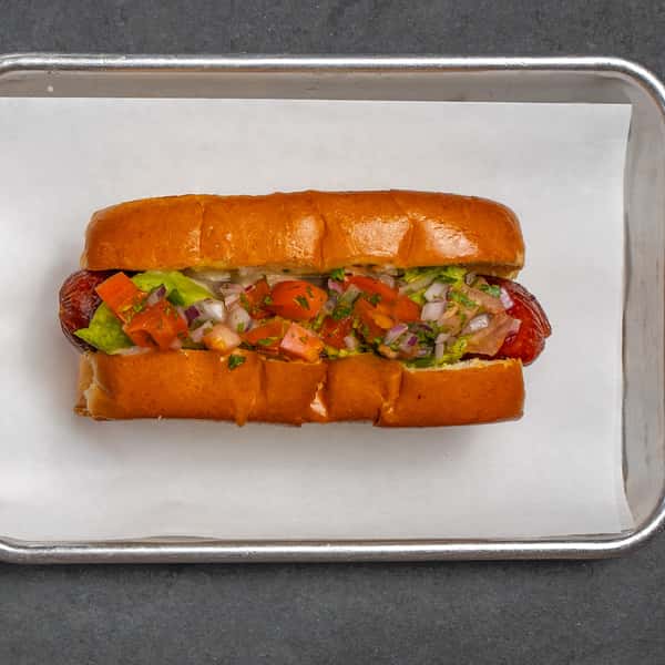 BURNT ENDS CALIFORNIA BRISKET DOG