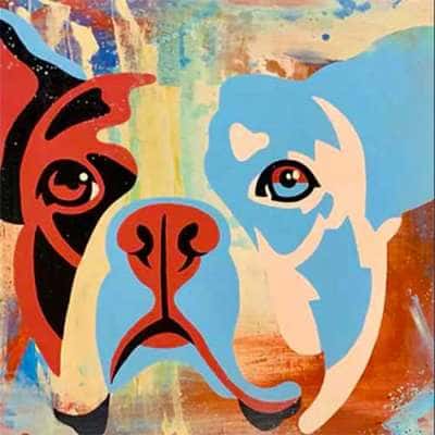 dog art