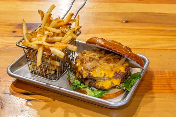 Beer Cheese Burger