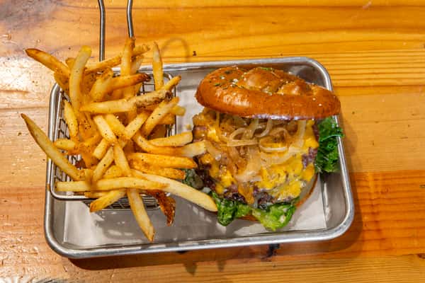 Beer Cheese Burger