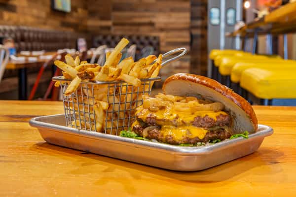 Beer Cheese Burger