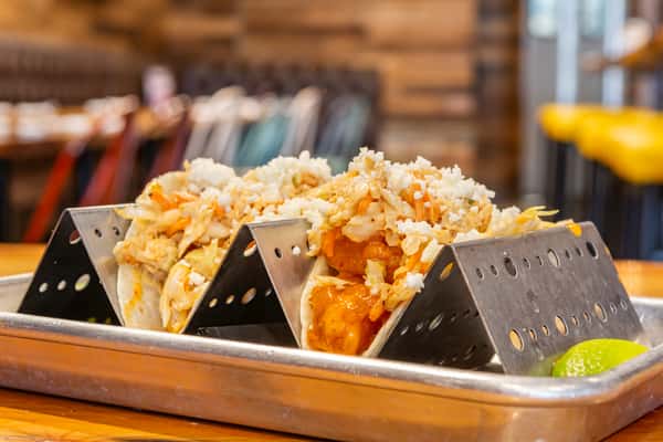 Firecracker Shrimp Tacos
