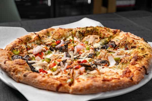 chicken Pesto Pizza