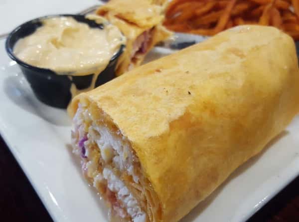 Baja-Style Tilapia Wrap