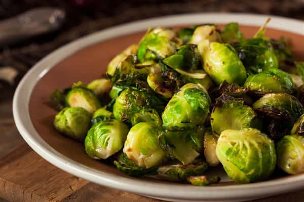 brussel sprouts in a bowl
