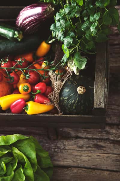 various vegetables