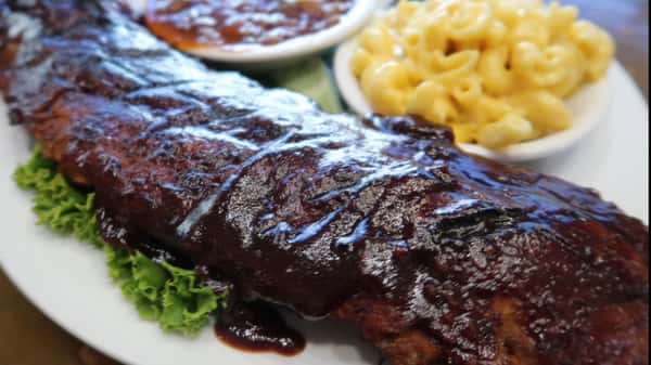 Full Rack O' Baby Backs Dinner