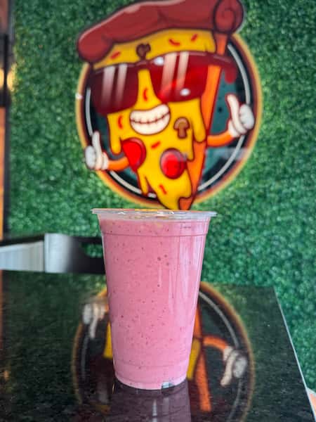 Strawberry banana mango smoothie