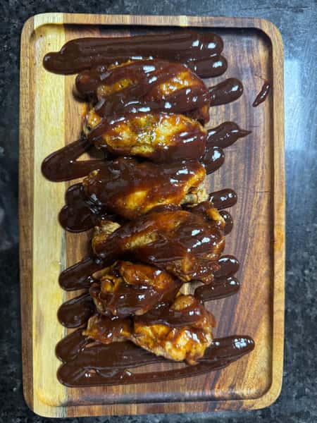 6 pc BBQ honey wings