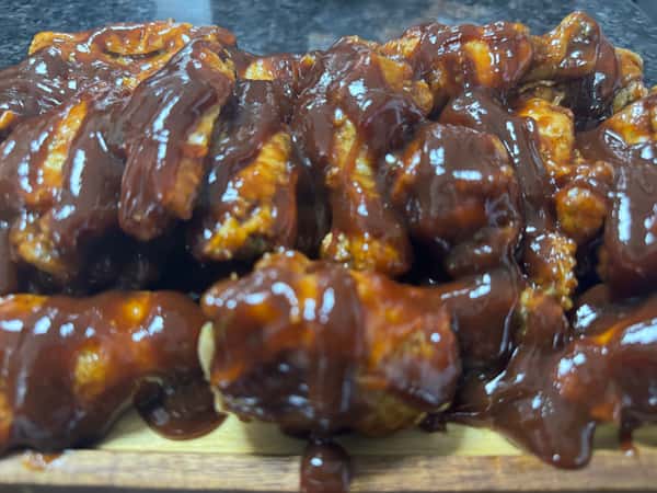 24 pc BBQ wings