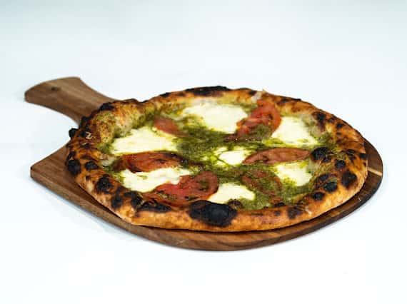 Green Marguerite pizza