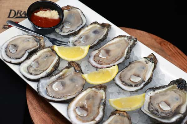 Raw Oysters On the Half Shell