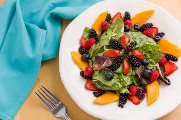turquoise salad