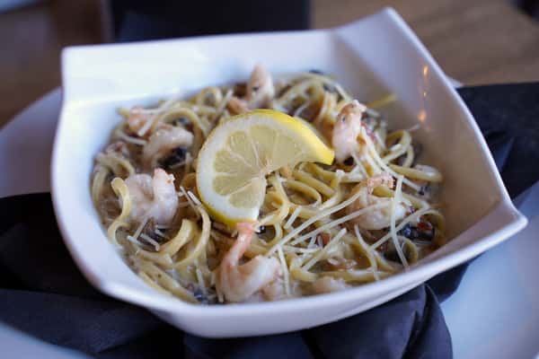 Shrimp Carbonara^