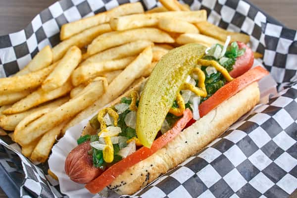 Chicago Dog Menu Long Wong's Diner in AZ