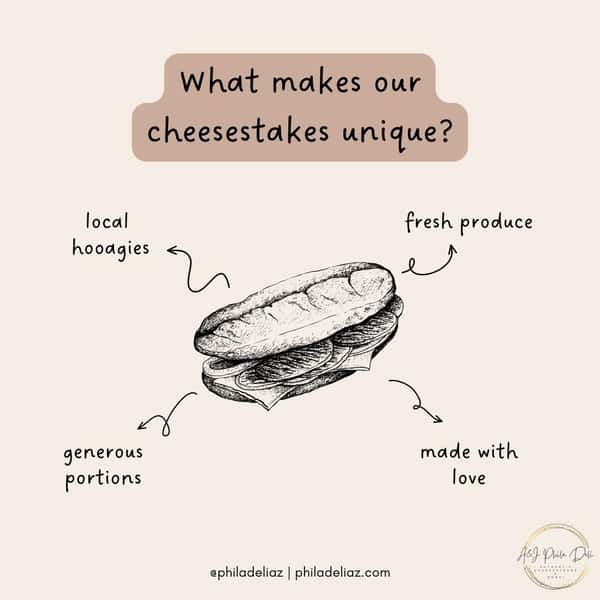 Can't argue with that!
What add-ons make YOUR perfect cheesesteak? 🥬🫑🧅🌶🍅🥓🧀
-
All of our menu items are made to order, so everything is always fresh and hot hoagies are right off the grill!
-
Come grab a cheesesteak and experience the authentic taste of Philly - right here in Glendale!
-
#cheesesteak #cheesesteaks #phillycheesesteak #phillycheesesteaks #subsandwich #coldsubs #meatballsub #smallbusiness #smallbusinessowner #supportsmallbusiness #glendaleaz #sandwichshop #chickenwings #fries