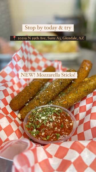 We are OPEN Sundays again! & we have a NEW menu item: MOZZARELLA STICKS! 🧀🥖 come by & see us today!
📍20219 N 59th Ave, Suite A3, Glendale, AZ 85308
-
#reels #viral #foryou #foodie #foodgasm #phillycheesesteak #phillycheesesteaks #visitglendaleaz #glendaleaz #smallbusinessowner #smallbusiness #supportsmallbusiness #hoagies #mozzarellasticks #foodporn #foodphotography #cheesesteak