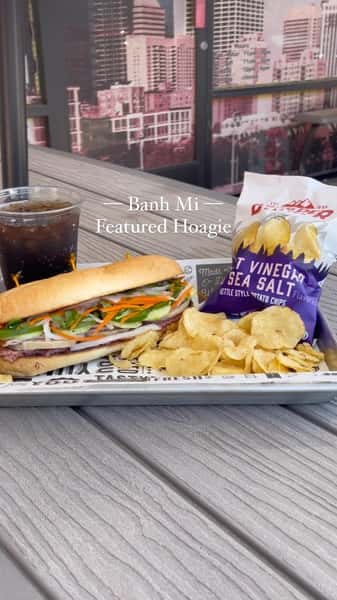 Banh Mi 🥖🥒🥬🥕
We’re featuring one of our favorite hoagies that brings a burst of Vietnamese flavor to our menu! 
Enjoy a refreshing hoagie packed with cold cuts, pate, (homemade) pickled carrots & daikon, sliced jalepeño & cucumber, cilantro, salt & pepper, and creamy mayo! 

VIPs! Check your email for a special offer this month, that can now be used online AND in-store! 💻📍
-
📞(623) 376 - 9333
💻philadeliaz.com
📍20219 N 59th Ave Suite A3, Glendale, AZ, 85308
-
#cheesesteaks #phillycheesesteaks #visitglendaleaz #smallbusiness #supportsmallbusiness #momandpopshpp #foodie #philadeliaz #explore #foodblogger #foodphotography #phillycheesesteaksandwich #hoagies #viral