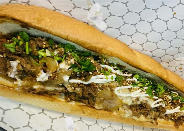 12" Korean Philly Cheesesteak