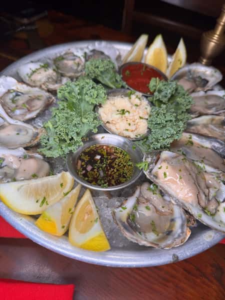 Oysters On The Half Shell