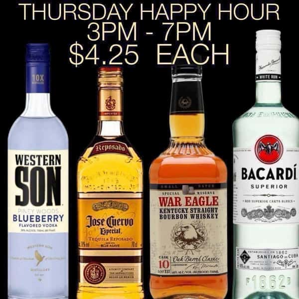 THURSDAY HAPPY HOUR