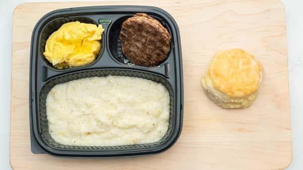 Grits W/ Turkey Sausage