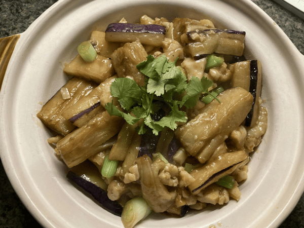 Eggplant with Salted-Fish & Chicken