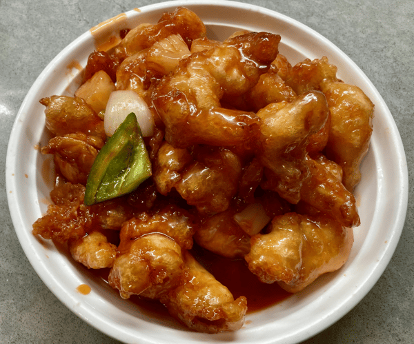Sweet & Sour Prawns