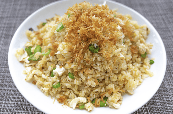 Dry Scallops with Egg White Fried Rice 瑶柱蛋白炒饭