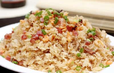 Sticky Fried Rice 生炒糯米饭