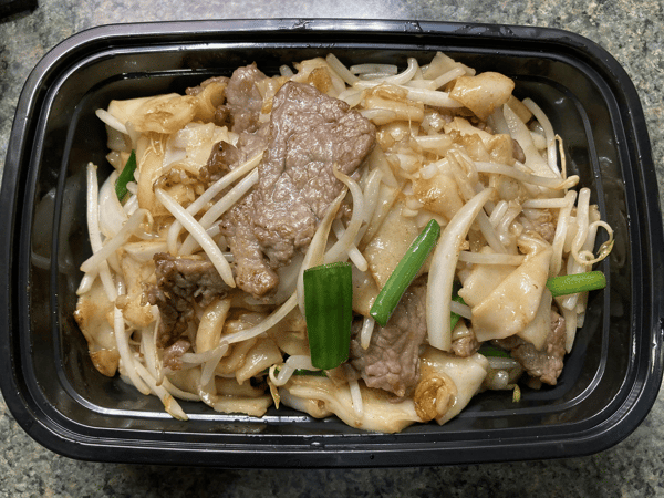 Dry Chow Foon with Beef