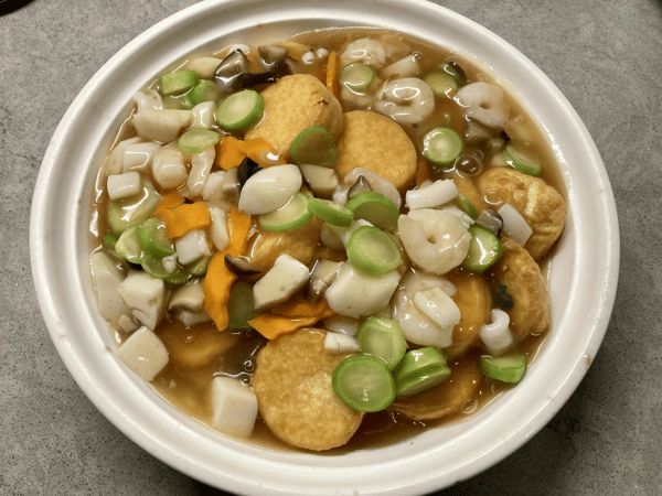 Seafood with Silky Tofu