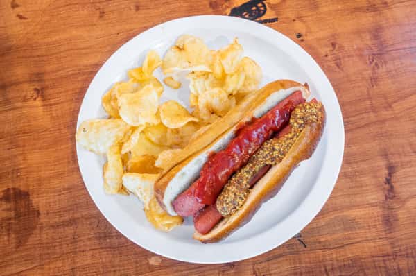 Plain Hot Dog
