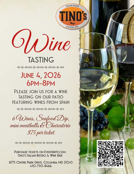 Spanish Wine Tasting June 4th