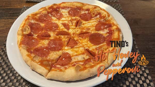 Tino's Hot Honey and Pepperoni Pizza
