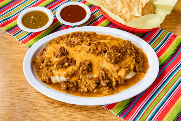 Classic Special Pork Chile Verde Burrito
