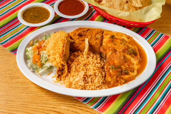 Taco & Chile Relleno